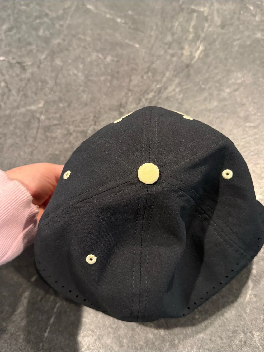 Nike Purdue heritage 86 dri-fit fitted hat M/L black